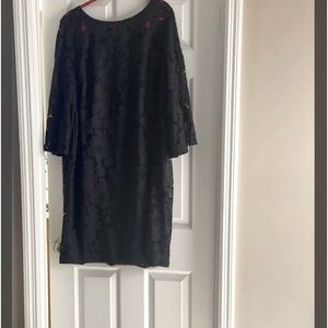 Women’s Belle Sleeve Black Lace Dress - Studio One 18W - Great Condition
